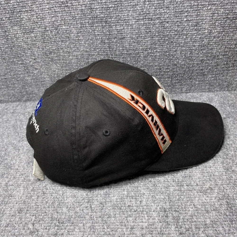 Kevin Harvick Hat Cap Strap Back Mens Black NASCAR Racing Goodwrench 29